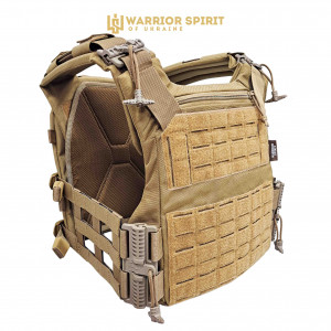 Плитоноска Warrior Spirit WS-EXP 3.0 Coyote (под плиту 25*30)